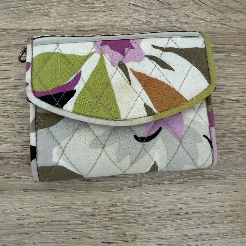 Vera Bradley Floral Wristlet Wallet